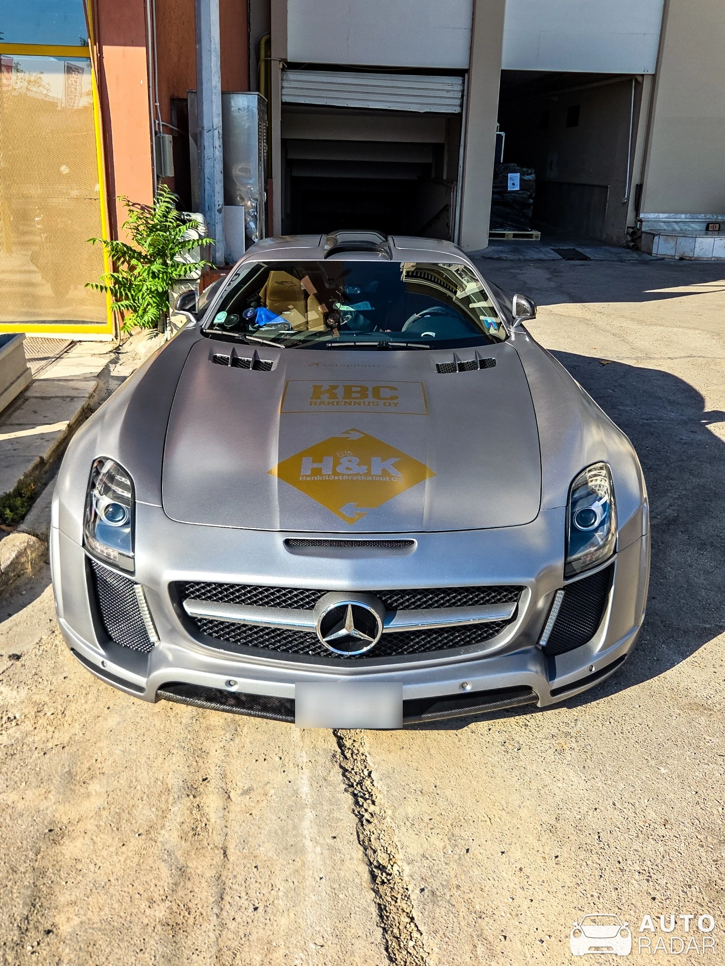 Mercedes-Benz FAB Design SLS AMG Gullstream spotted in Thessaloniki