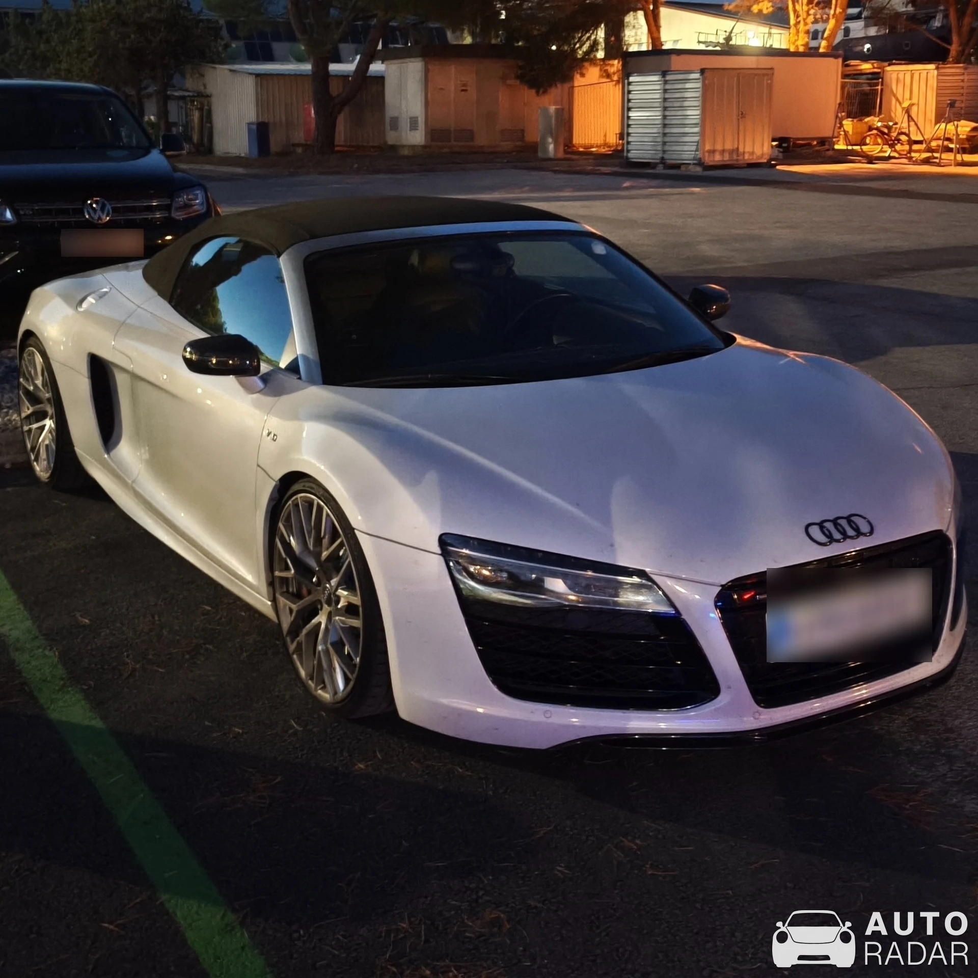 Audi R8 V10 Spyder spotted in Umag