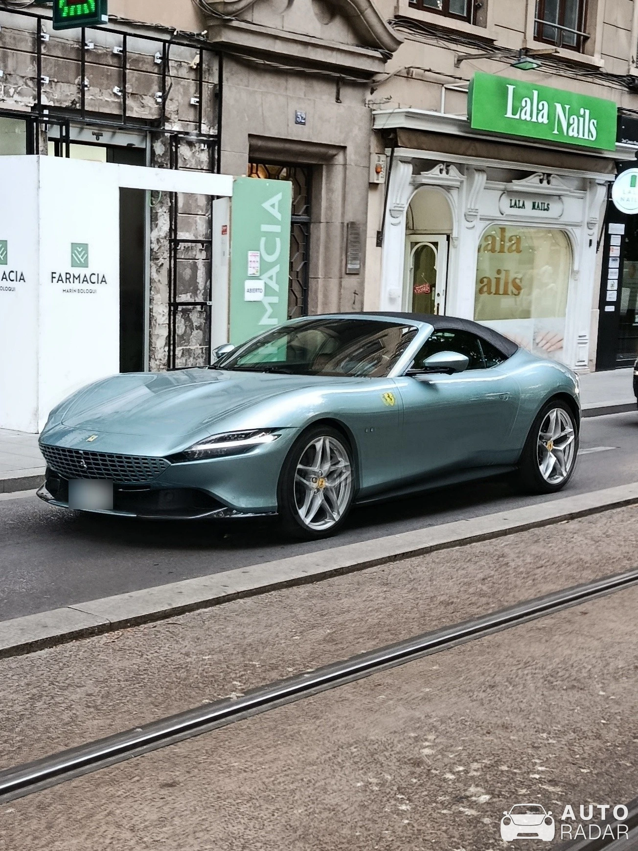 Ferrari Roma Spider spotted in Zaragoza