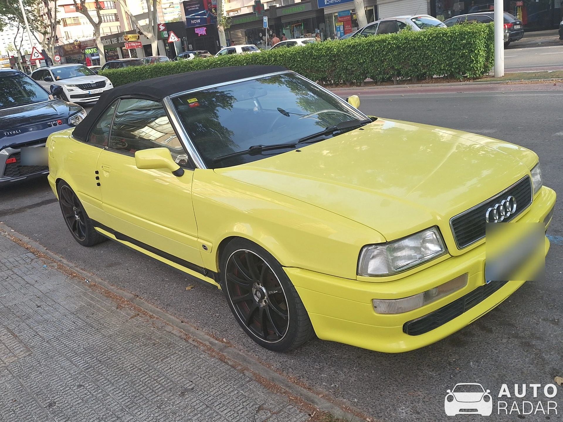 Audi RS4 Cabriolet spotted in Benidorm