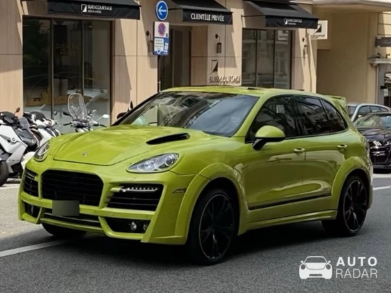 Porsche Cayenne Turbo TechArt Magnum spotted in Monaco