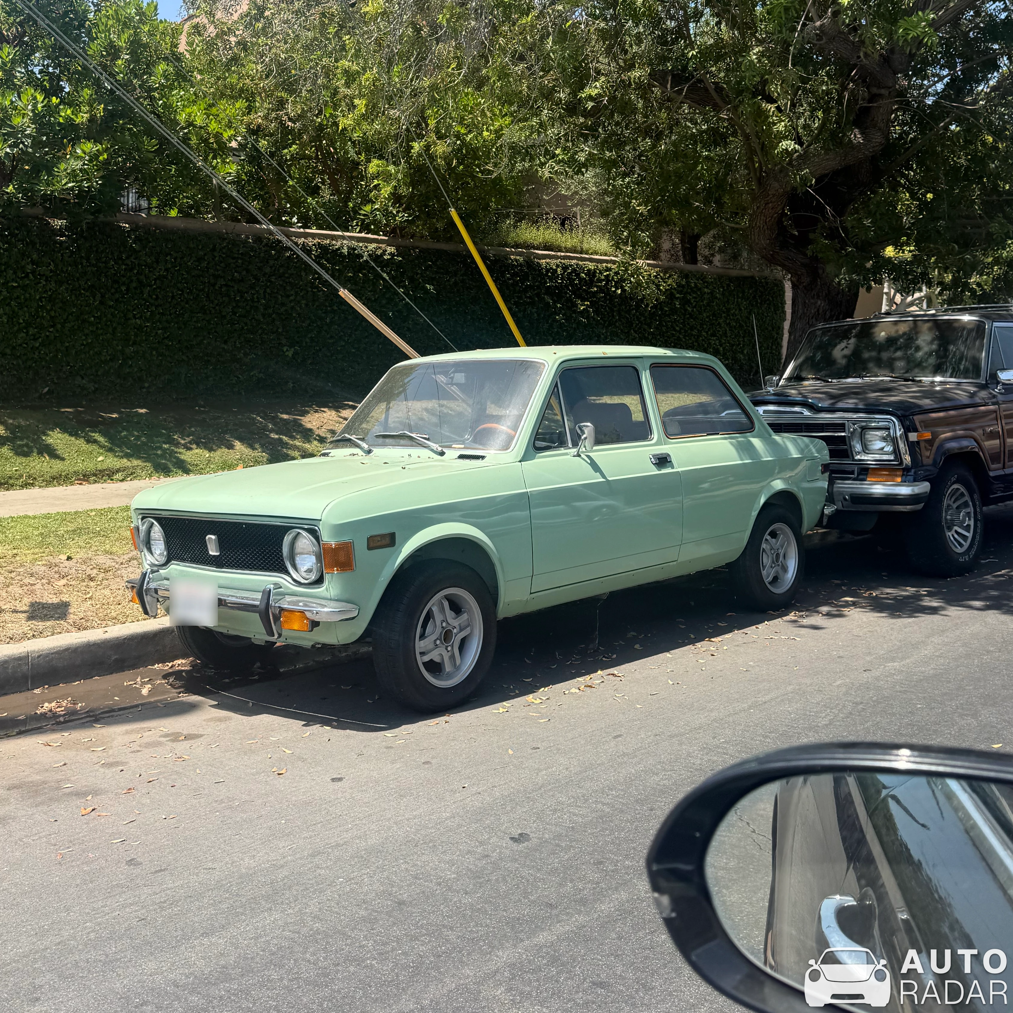 Fiat 128 spotted in Los Angeles