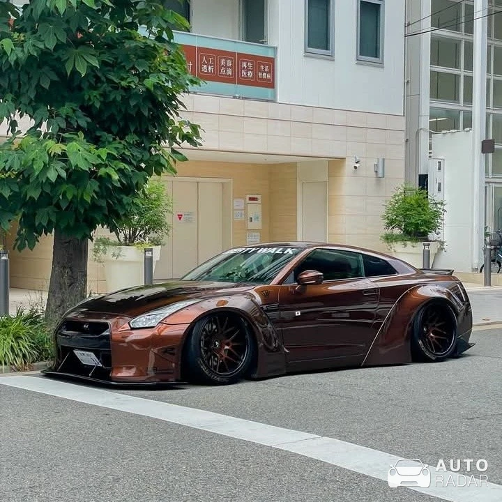 Nissan GT-R R35 Liberty Walk Widebody spotted in Taguig