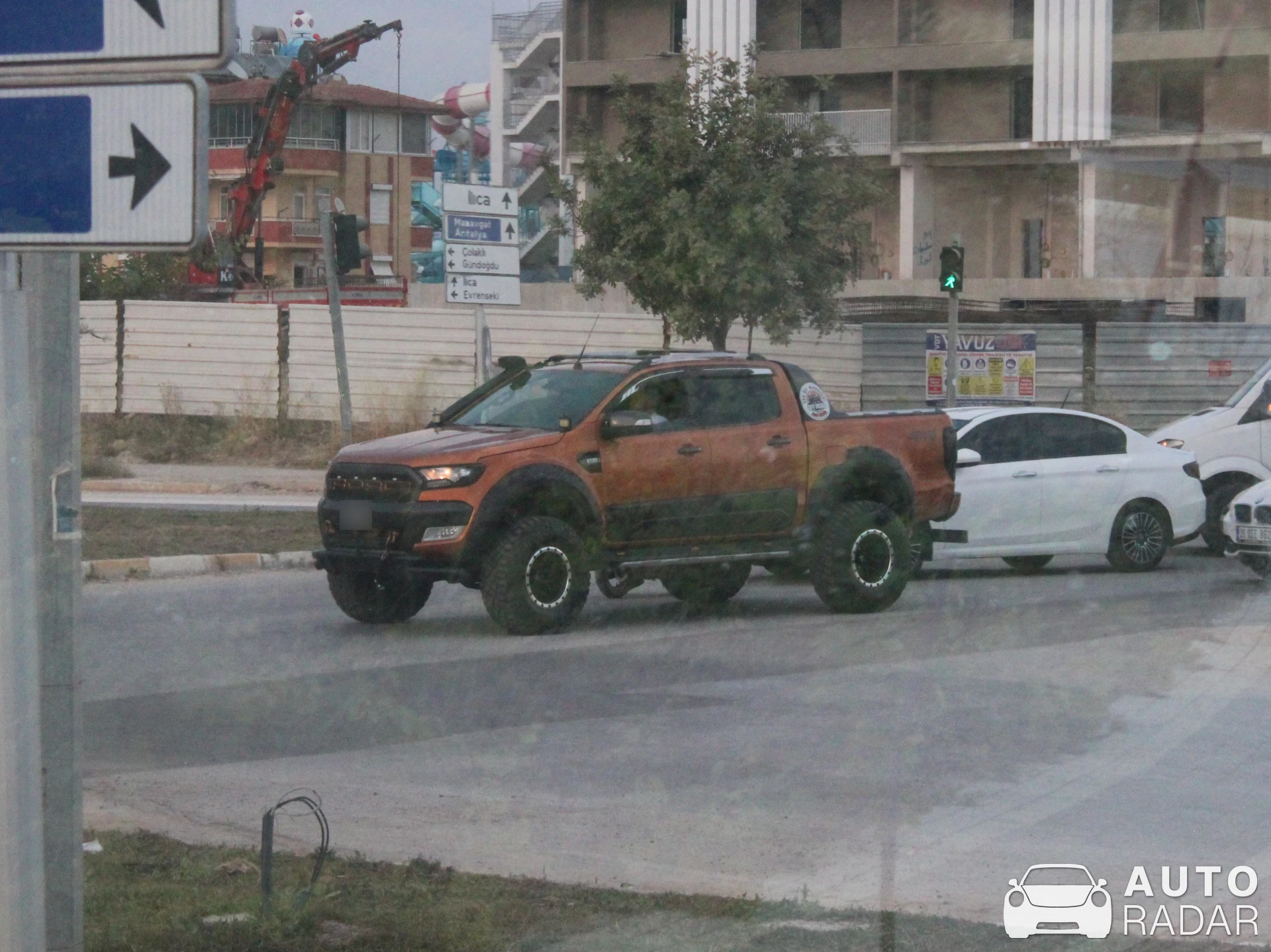 Ford Ranger spotted in Manavgat