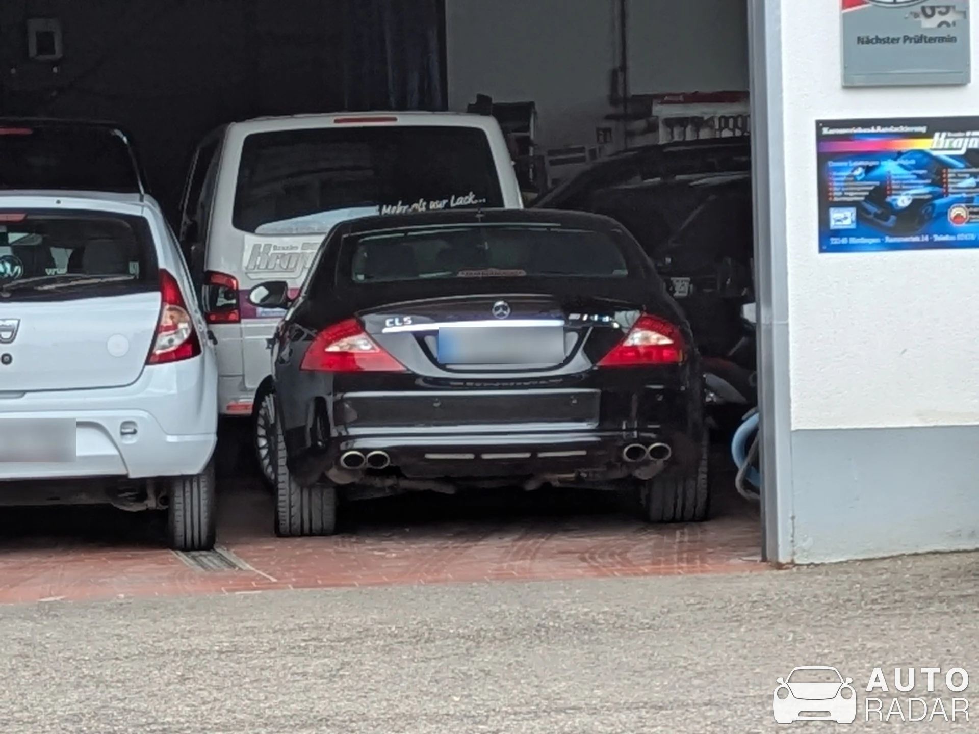 Mercedes-Benz CLS 63 AMG C219 spotted in Hirrlingen