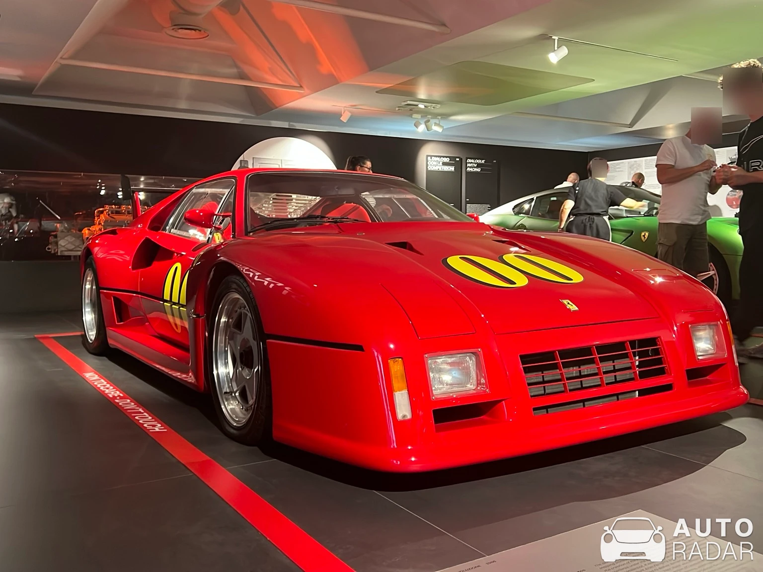 Ferrari 288 GTO Evoluzione spotted in Maranello