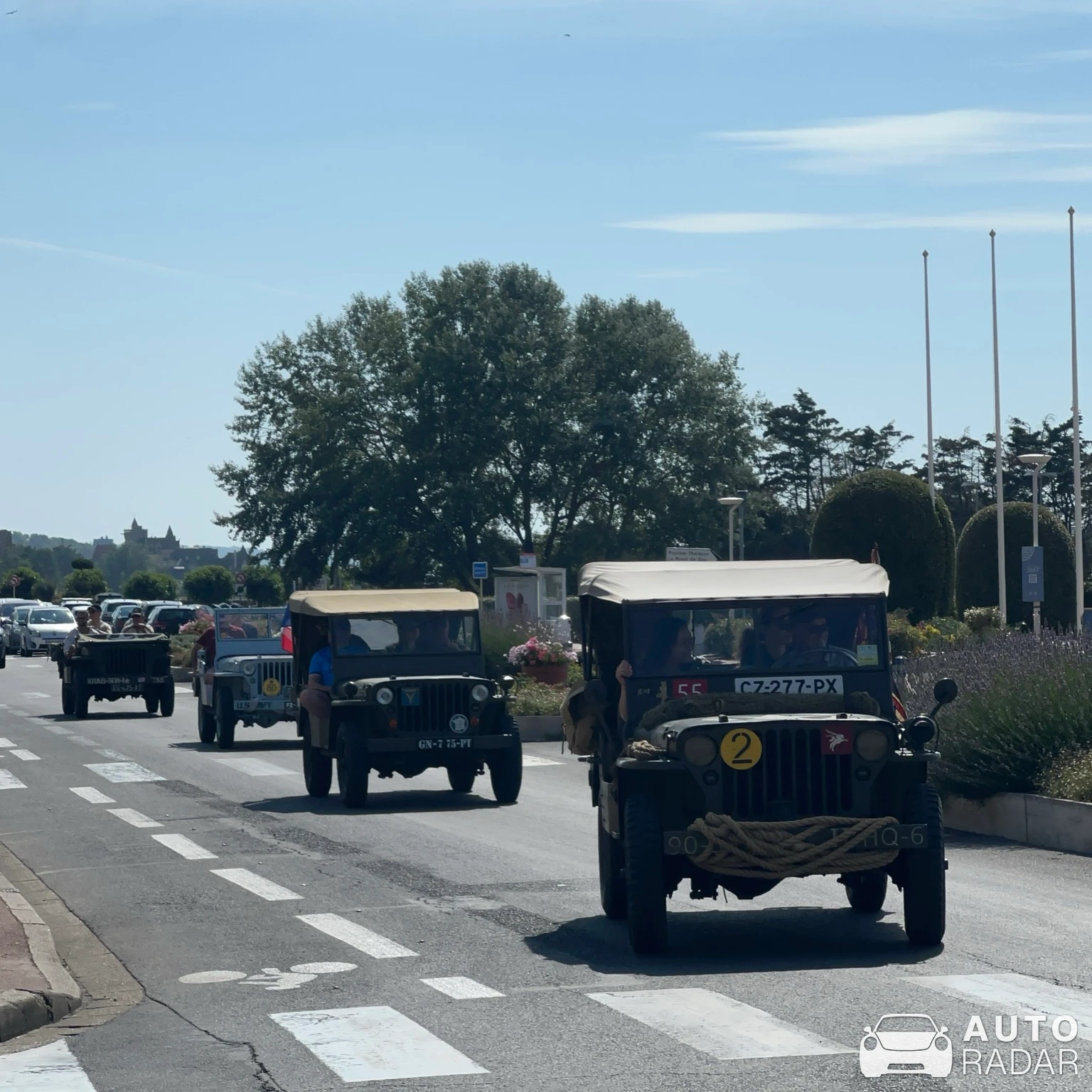 Jeep Willys MB spotted in Deauville