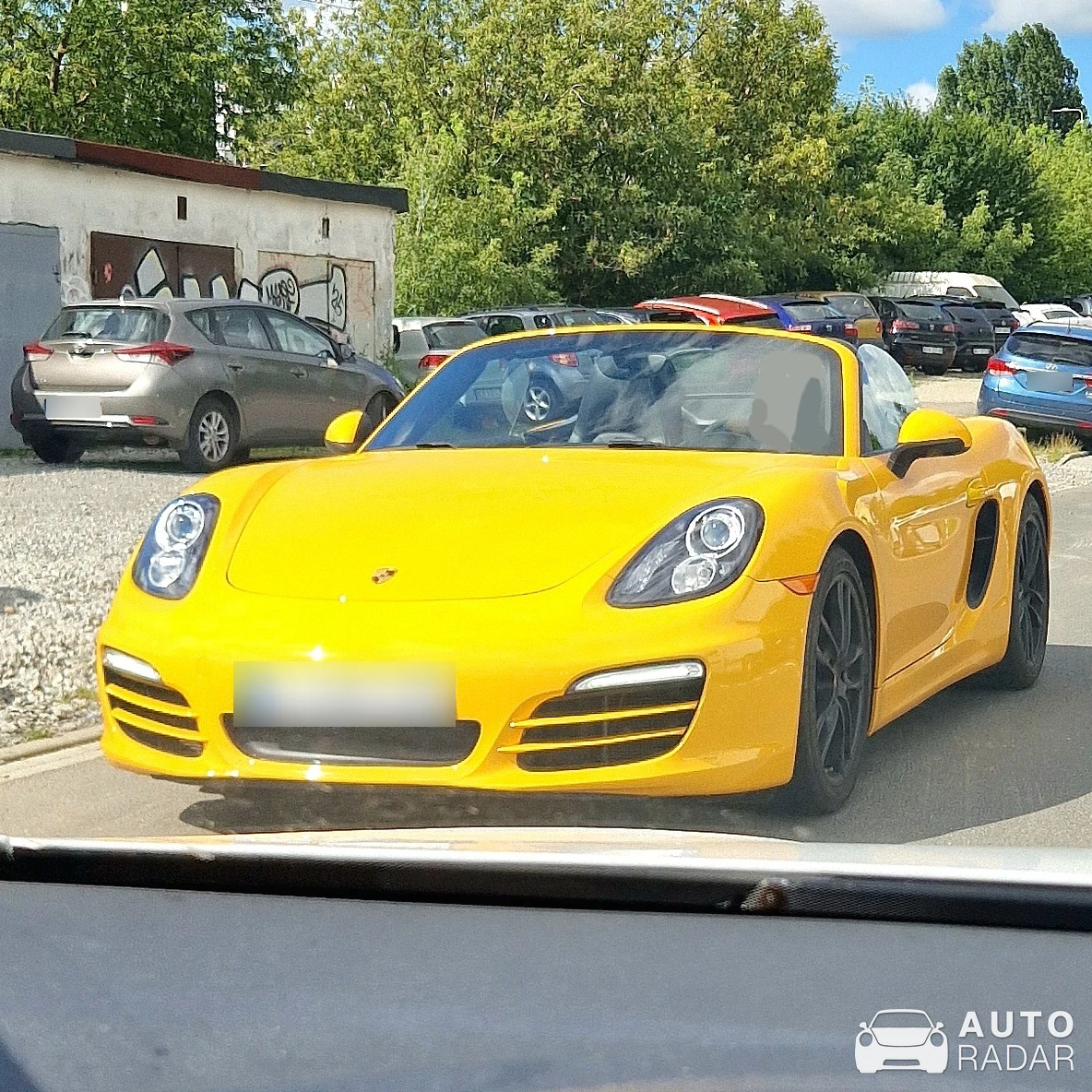 Porsche 981 Boxster spotted in Kraków
