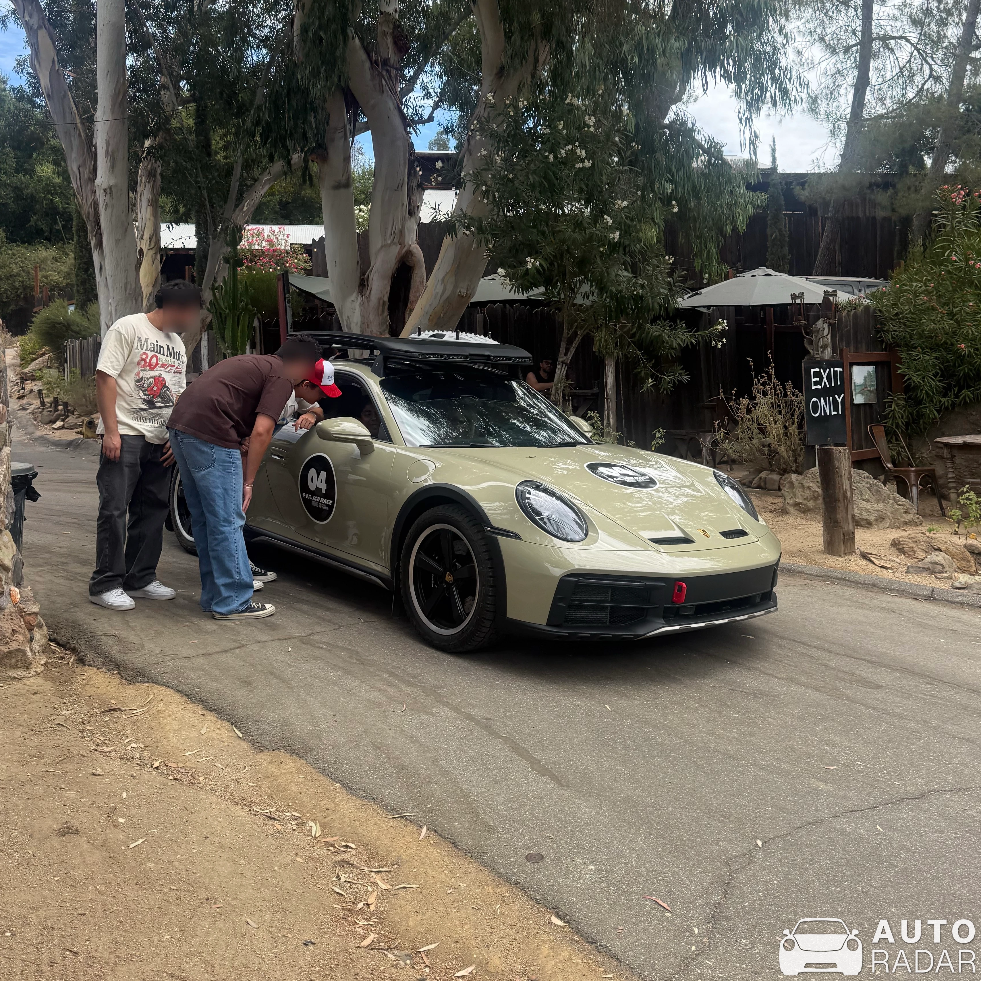 Porsche 992 Dakar spotted in Agoura Hills