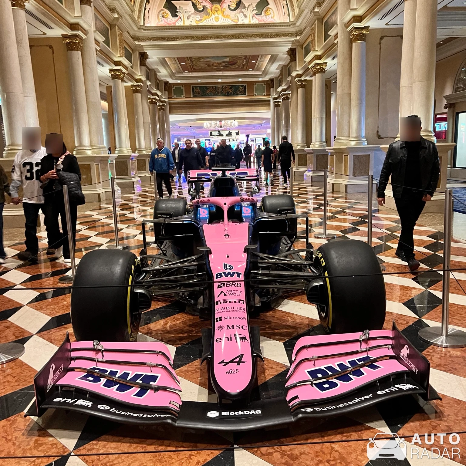 Alpine A523 spotted in Las Vegas