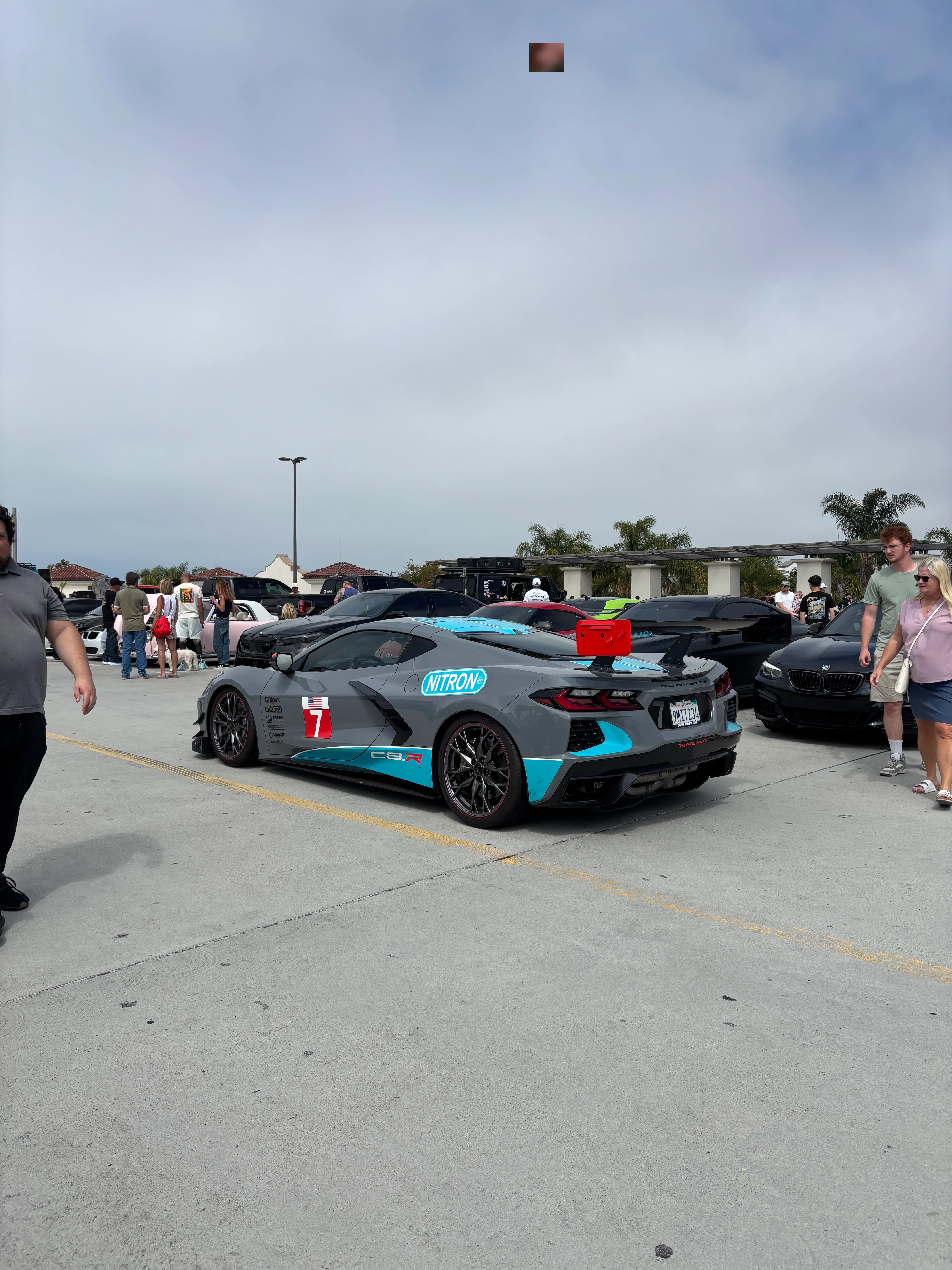 Chevrolet Corvette C8.R spotted in San Clemente