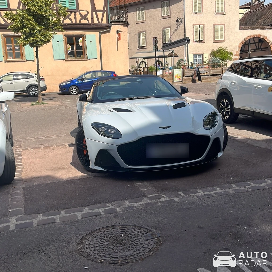 Aston Martin DBS Superleggera Volante spotted in Colmar