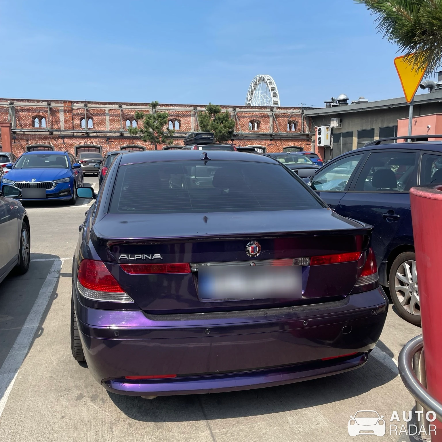 Alpina B7 E65 spotted in Pabianice