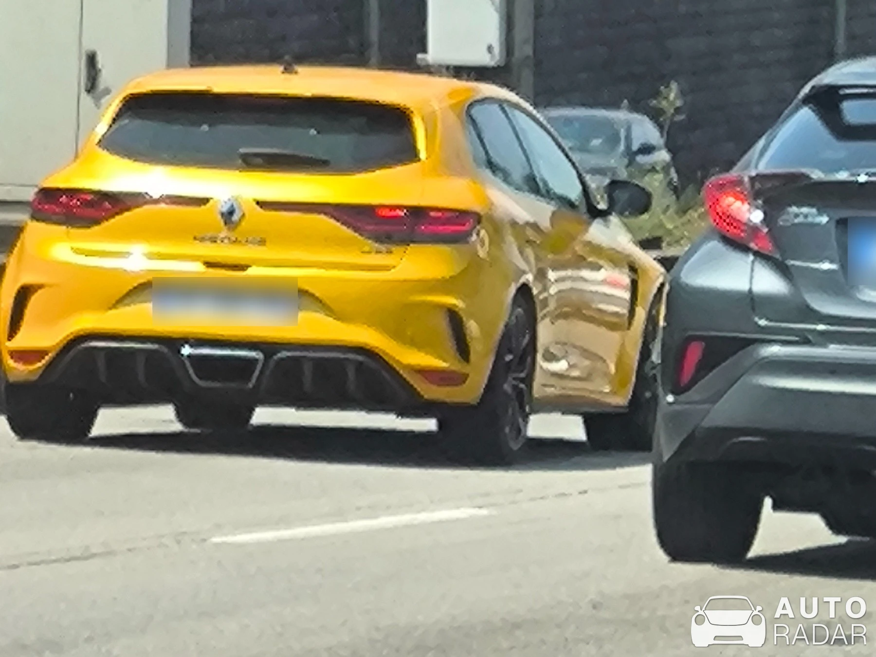 Renault Mégane RS spotted in Paris