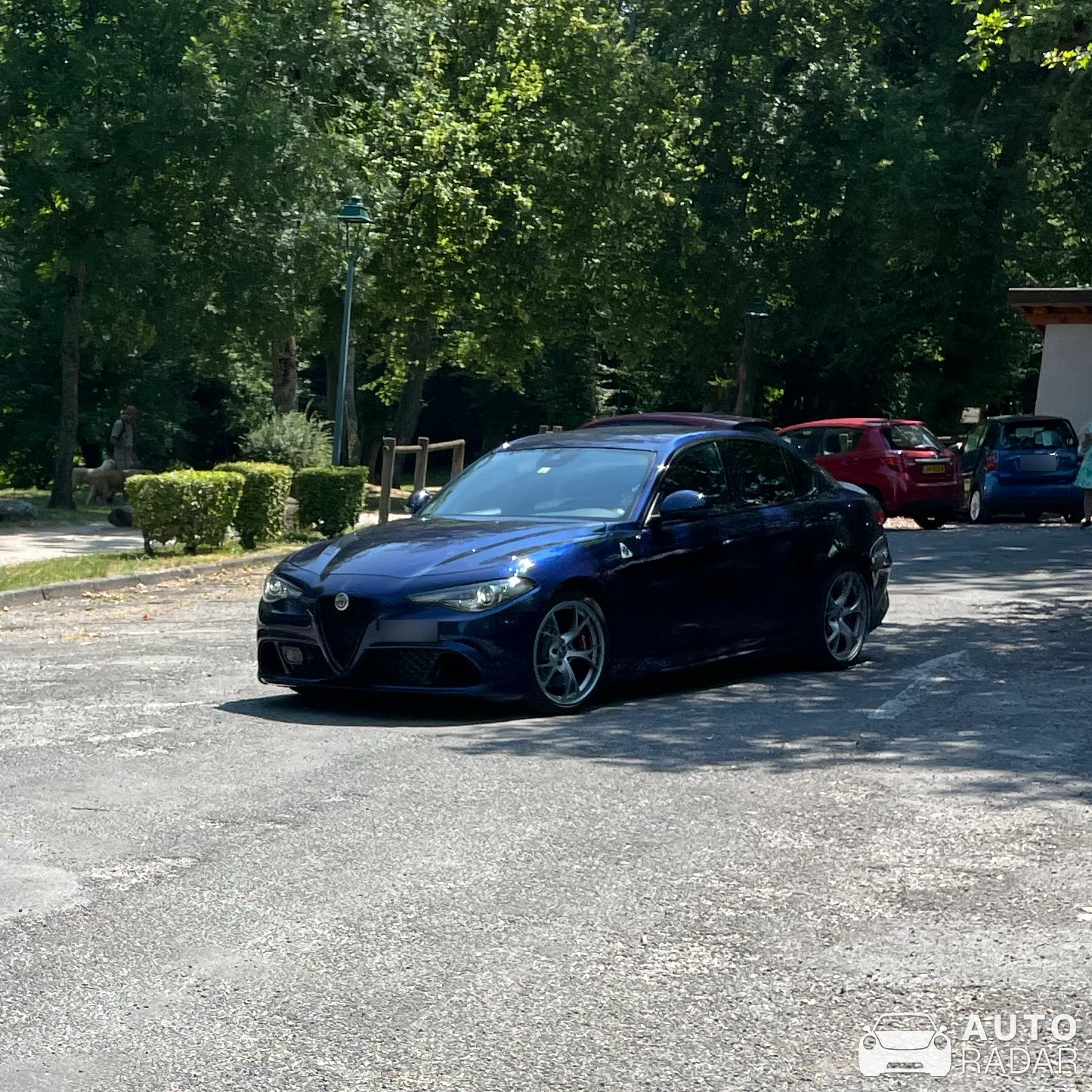 Alfa Romeo Giulia Quadrifoglio spotted in Chéserex