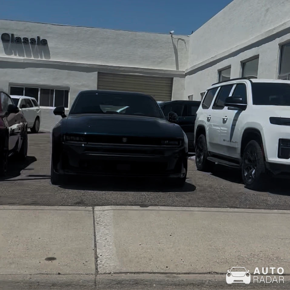 Dodge Charger Daytona Electric spotted in Richfield