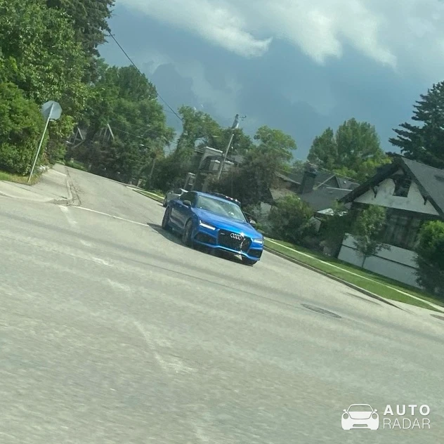 Audi RS7 Sportback C7 spotted in Calgary