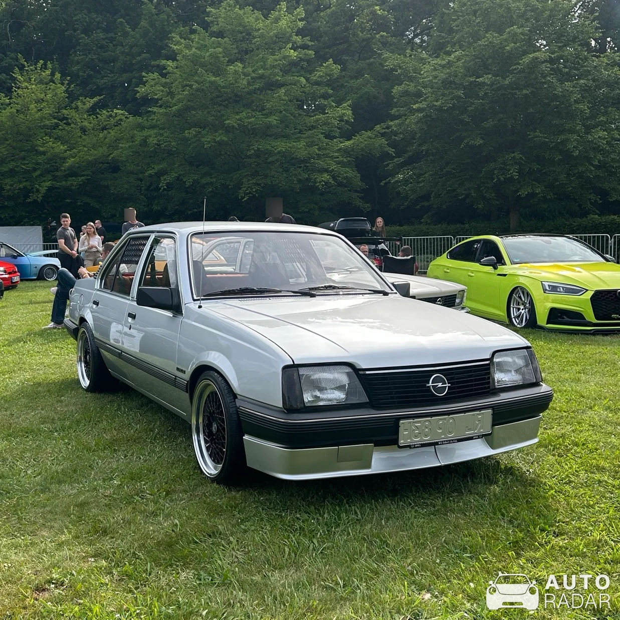 Opel Ascona spotted in Lichtenstein/Sachsen