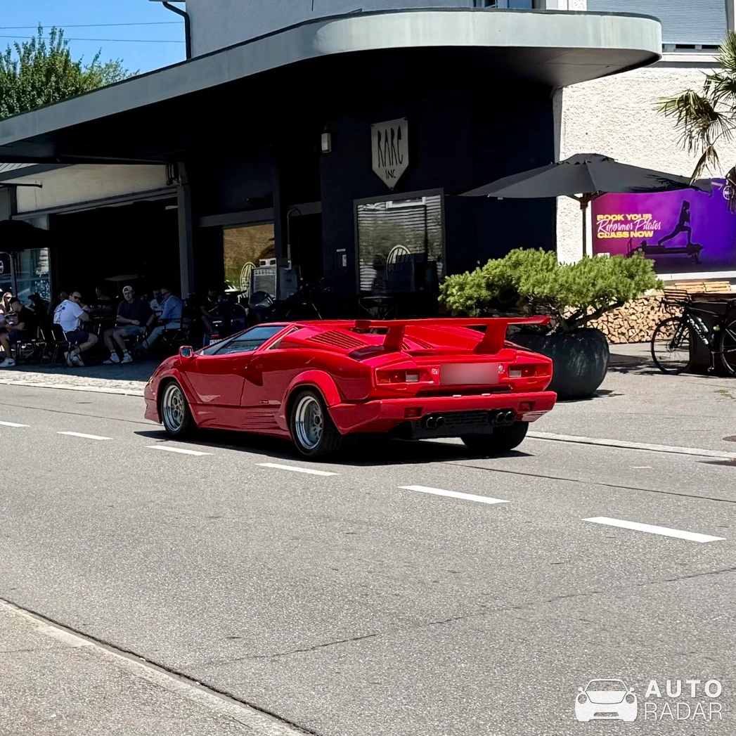 Lamborghini Countach 25th Anniversary spotted in Rapperswil SG