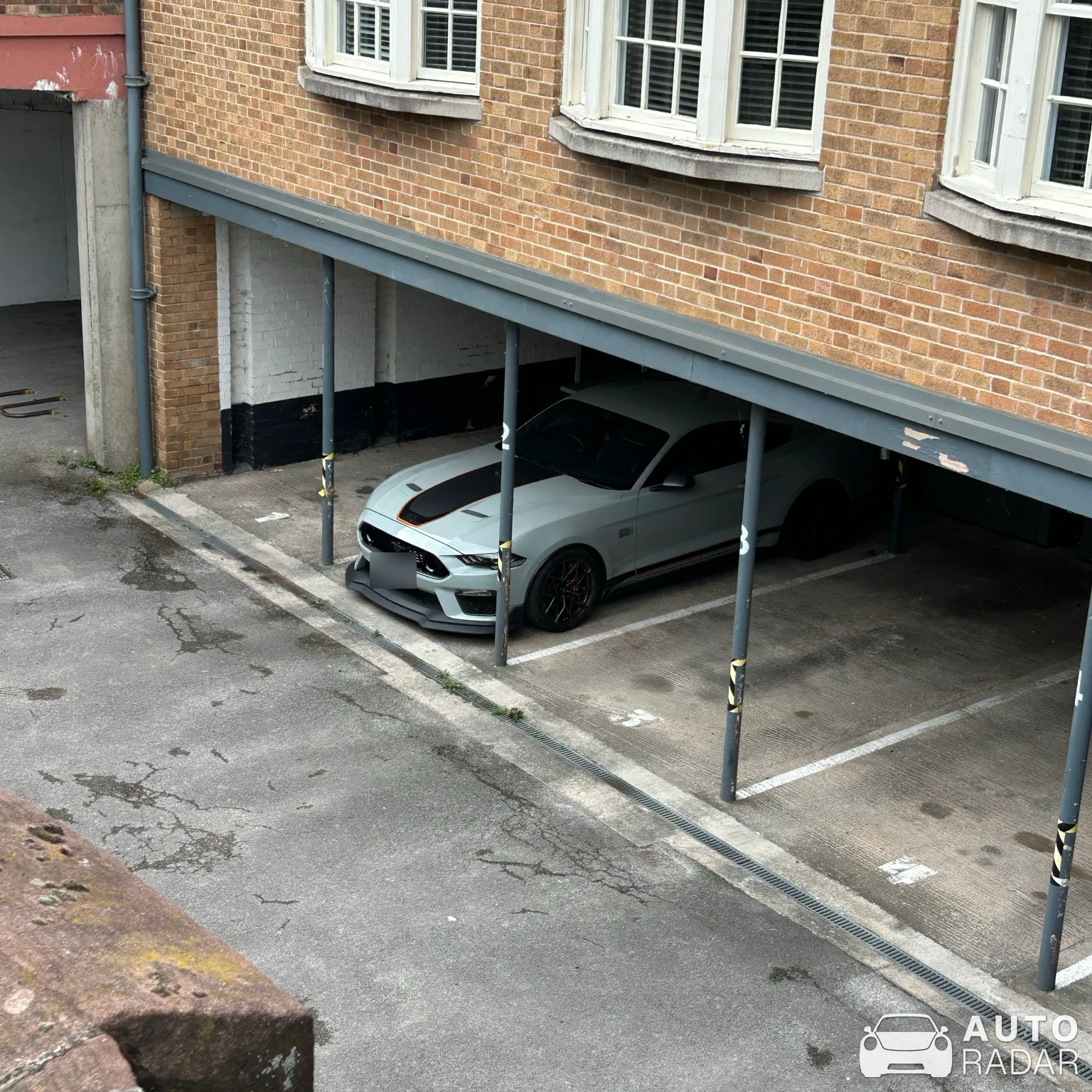 Ford Mustang Mach 1 S550 spotted in Chester