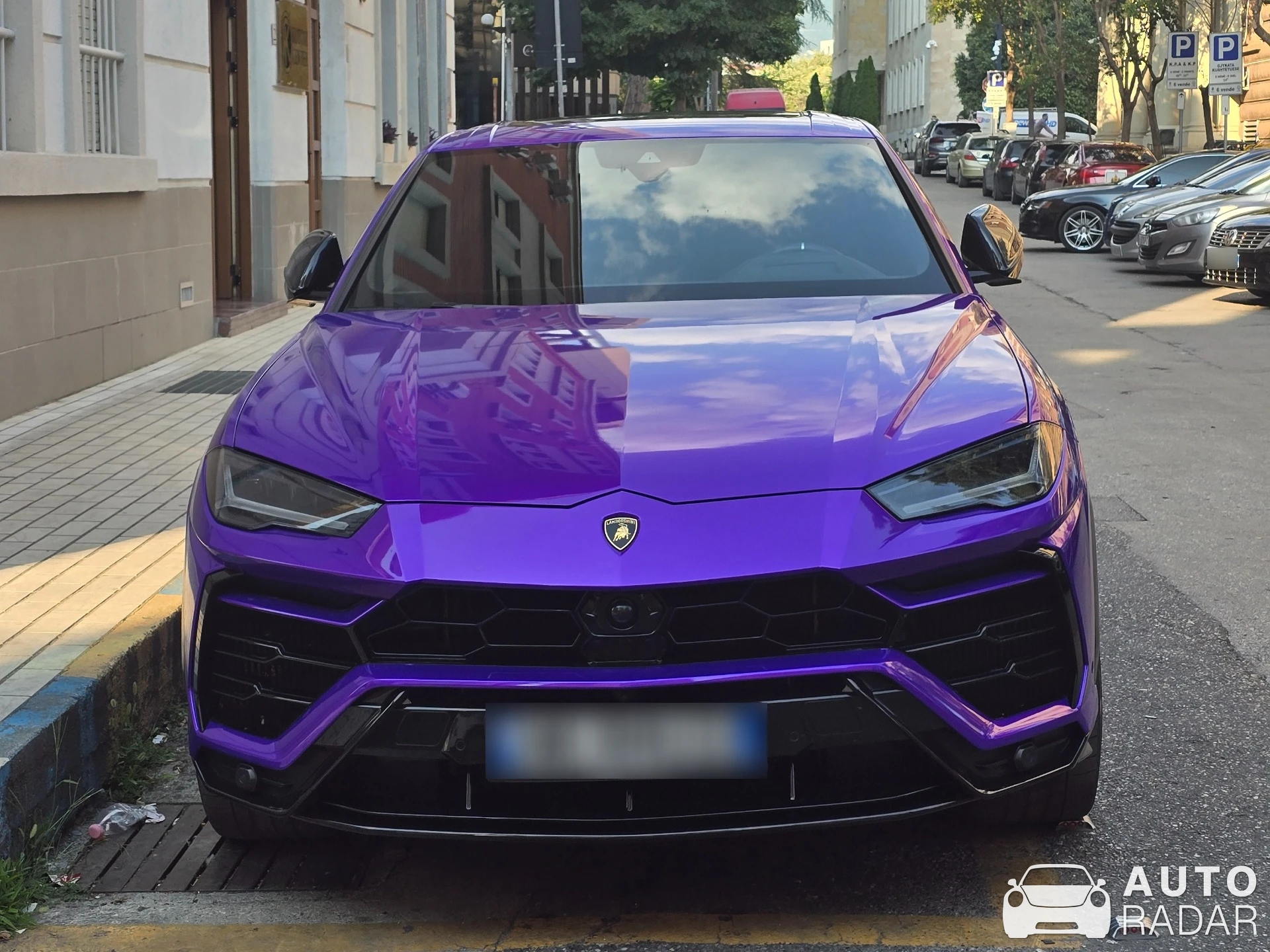 Lamborghini Urus spotted in Tirana