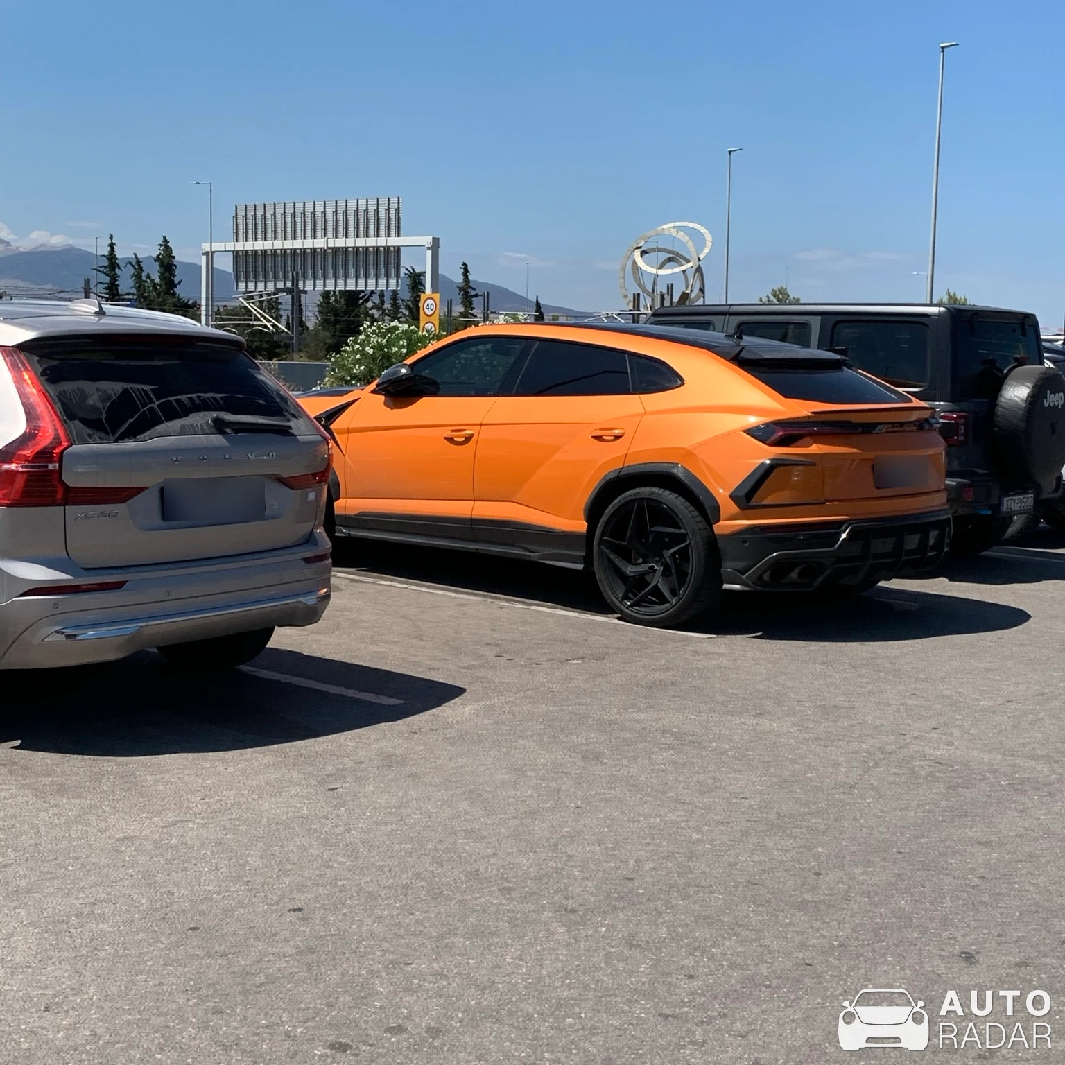 Lamborghini Urus Performante spotted in Spata