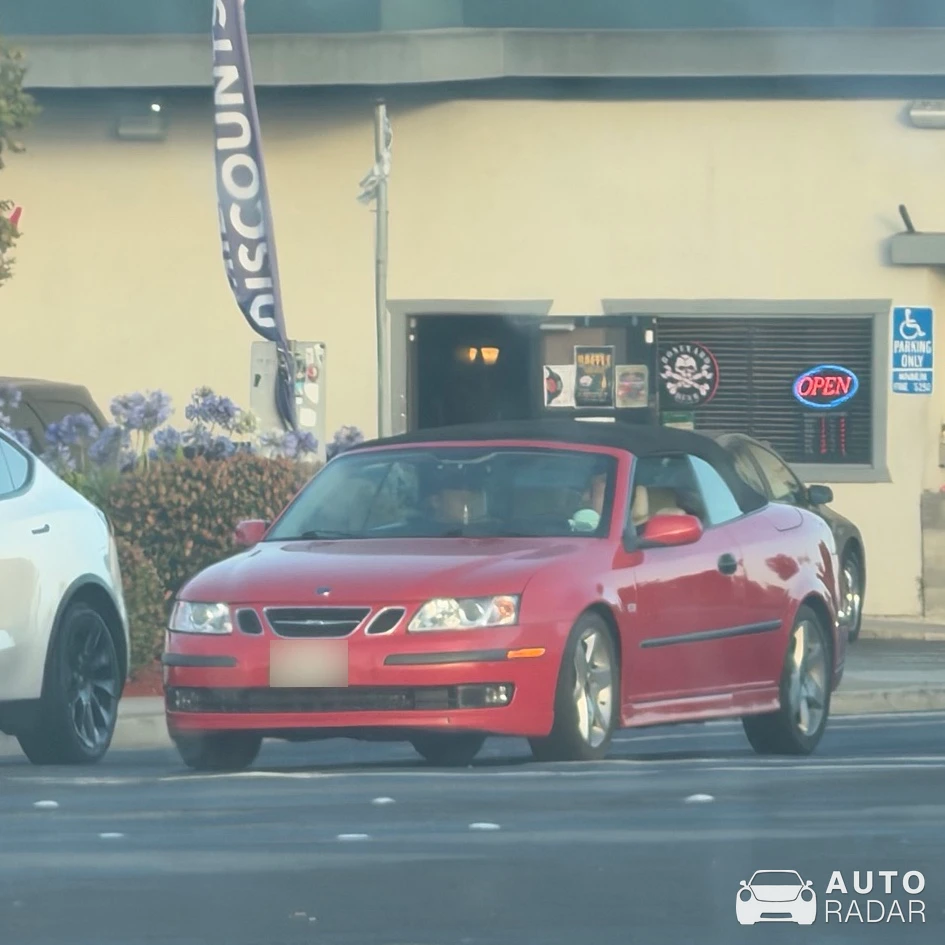 Saab 9-3 Convertible spotted in Hayward