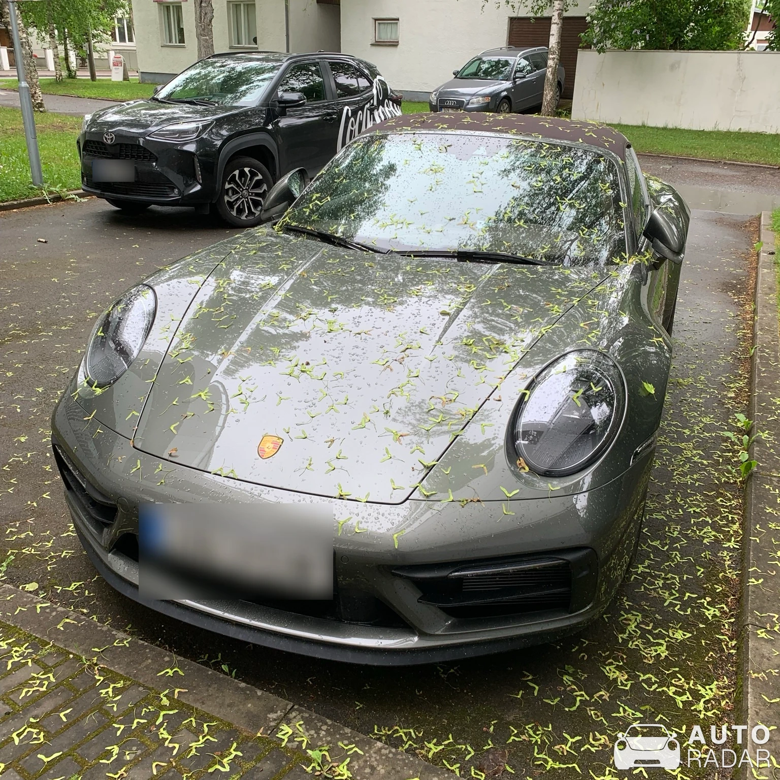 Porsche 911 Targa 4 GTS spotted in Пярну