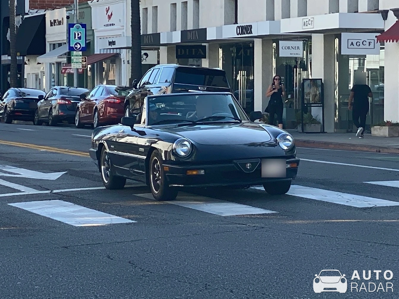 Alfa Romeo Spider Veloce spotted in Beverly Hills