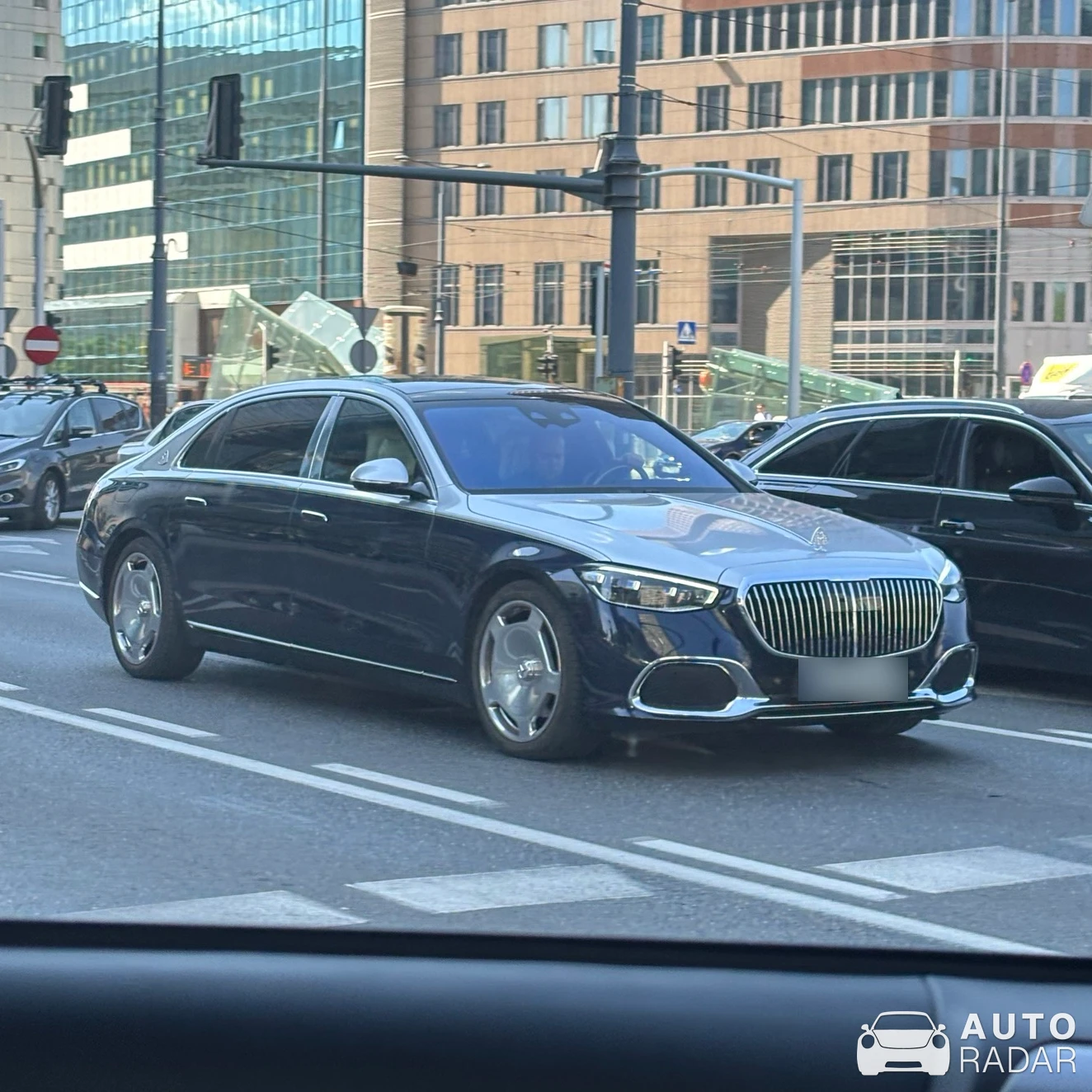 Mercedes-Maybach S 580 spotted in Varsova
