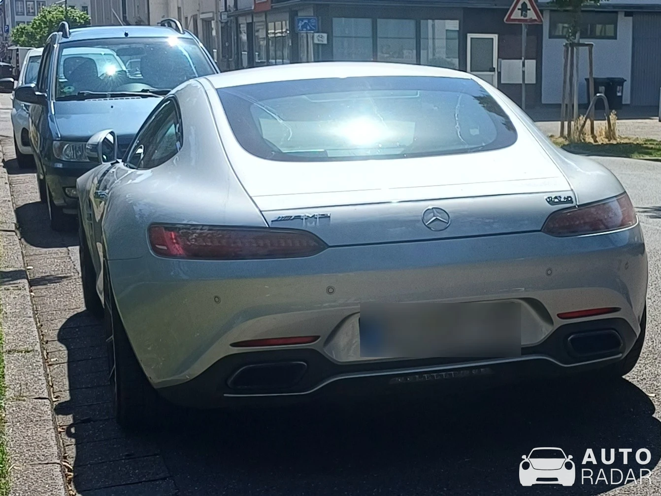 Mercedes-AMG GT C190 spotted in Saarlouis