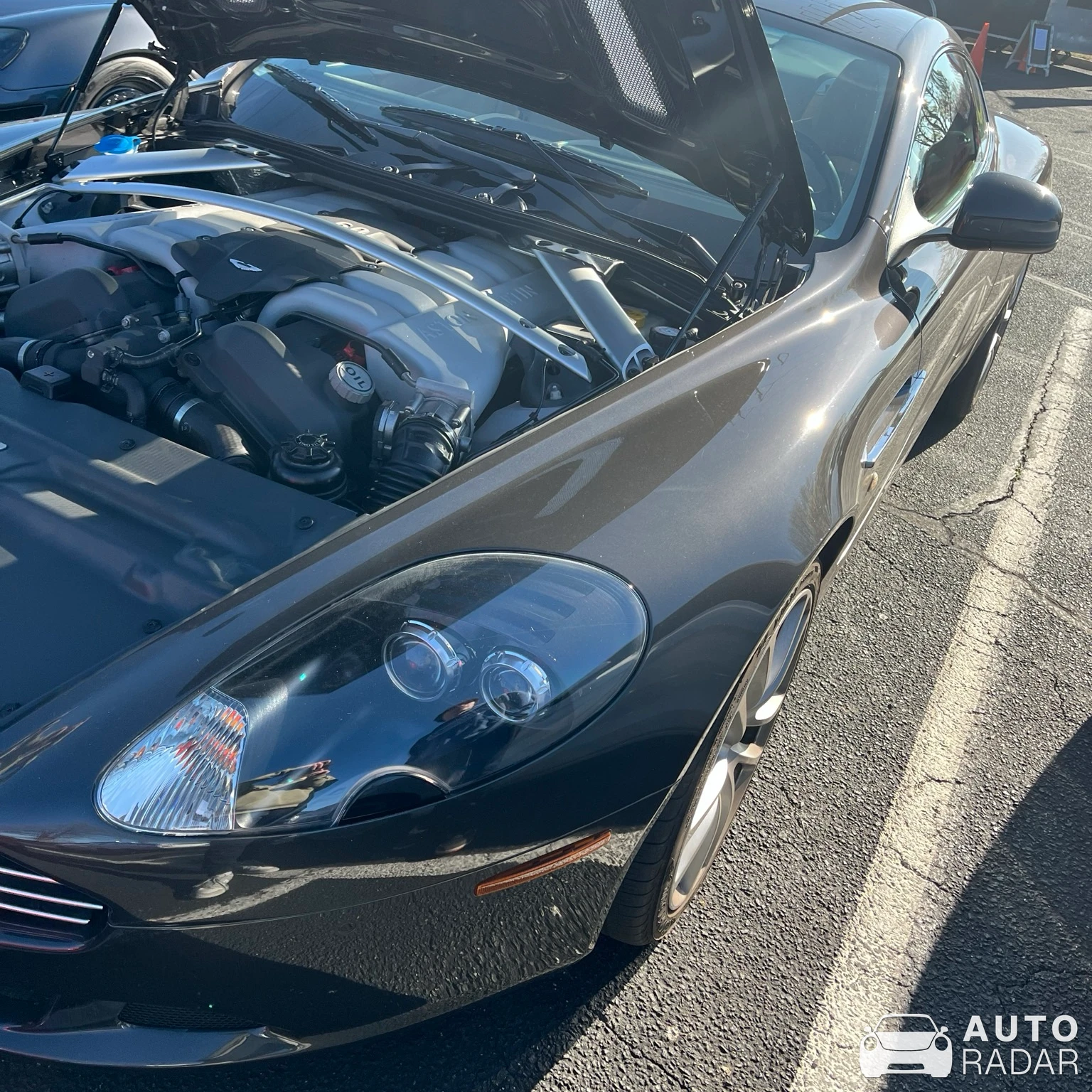Aston Martin DB9 spotted in La Plata