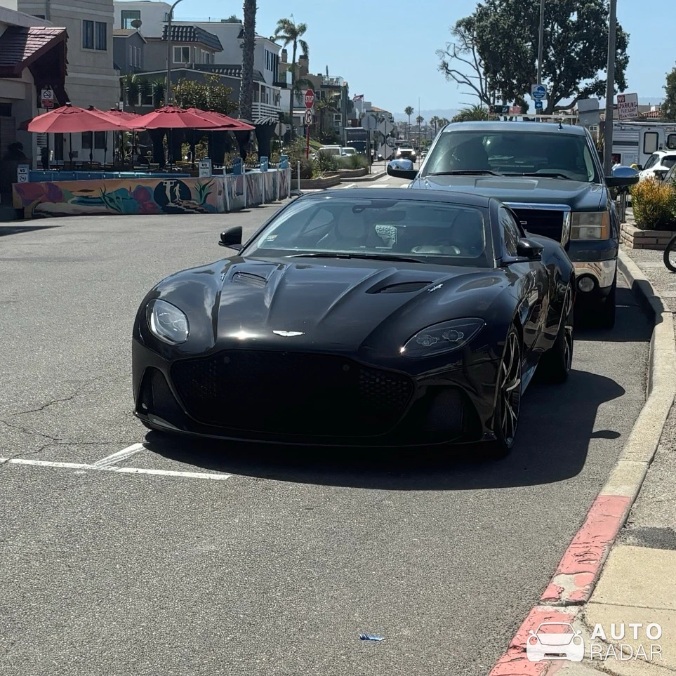 Aston Martin DBS Superleggera spotted in Hermosa Beach