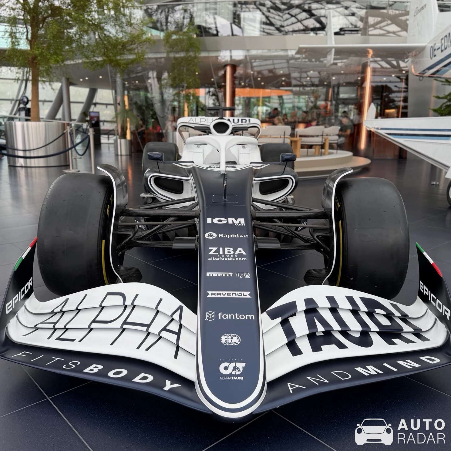 AlphaTauri AT03 Formula 1 Car spotted in Anger