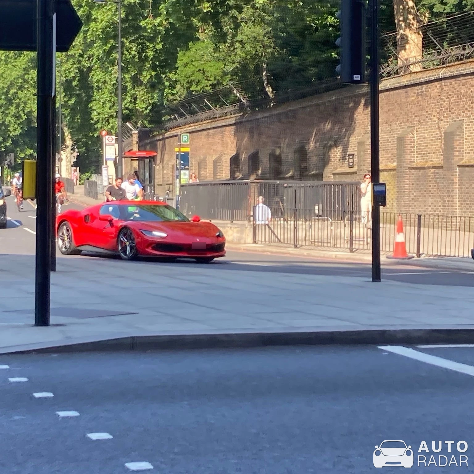 Ferrari 296 GTB spotted in Lille