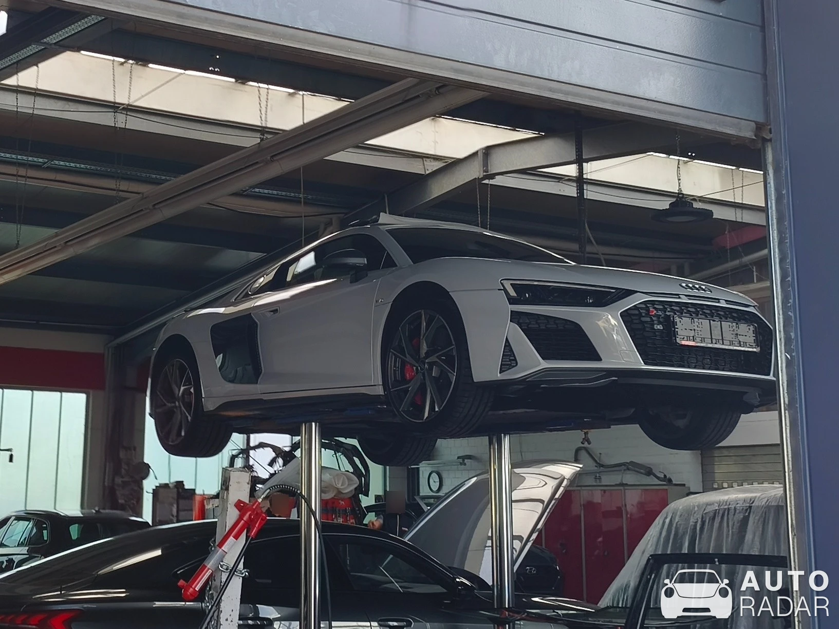 Audi R8 V10 spotted in Chemnitz