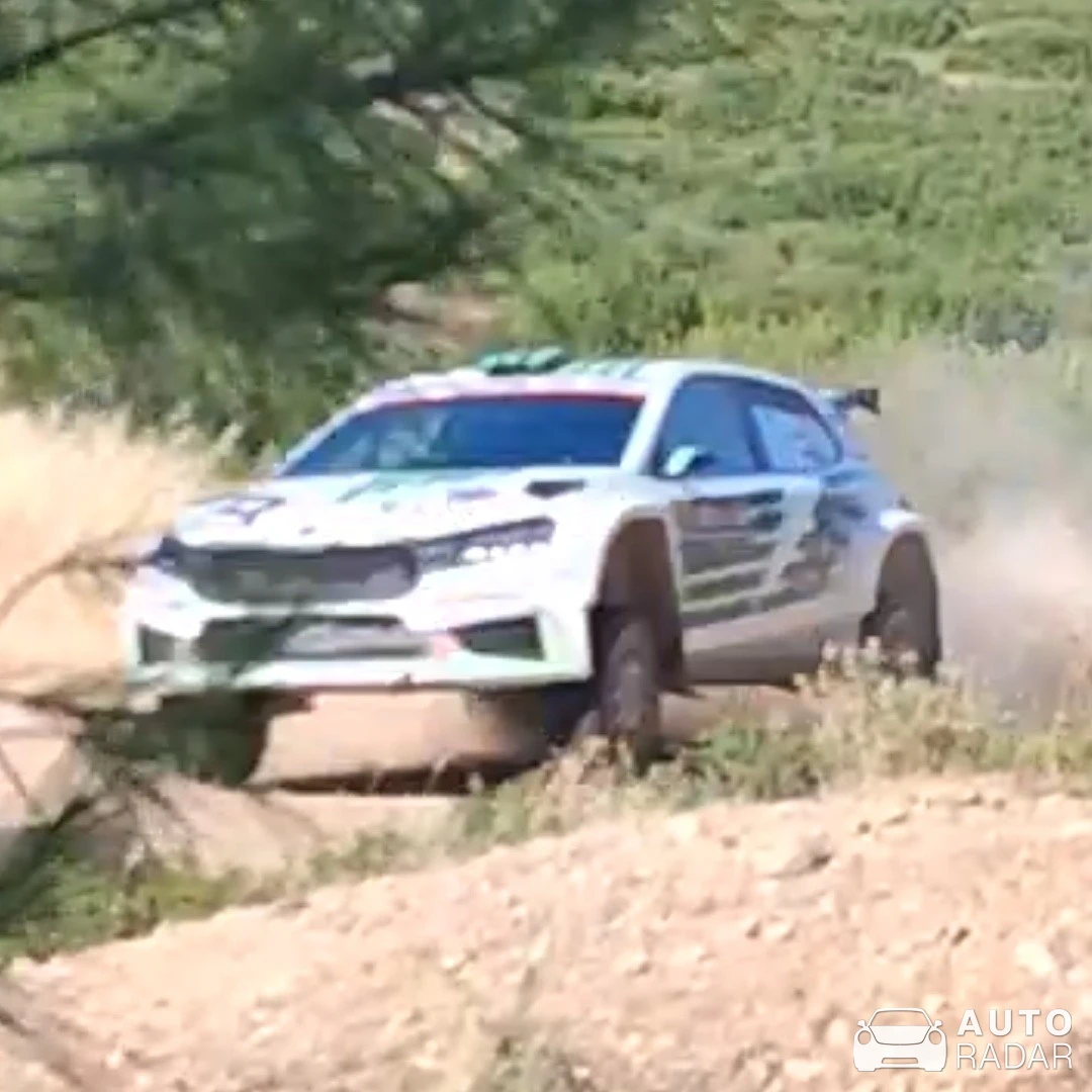 Škoda Fabia RS Rally2 spotted in Neochoraki