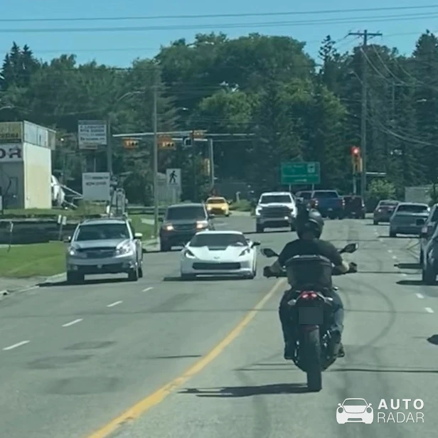 Chevrolet Corvette C7 Stingray spotted in Calgary