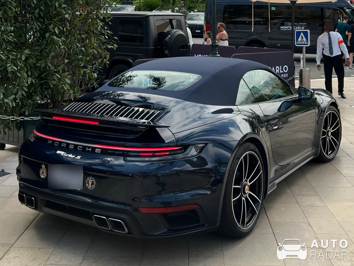 Porsche 992 Turbo S Cabriolet MkI spotted in Monaco