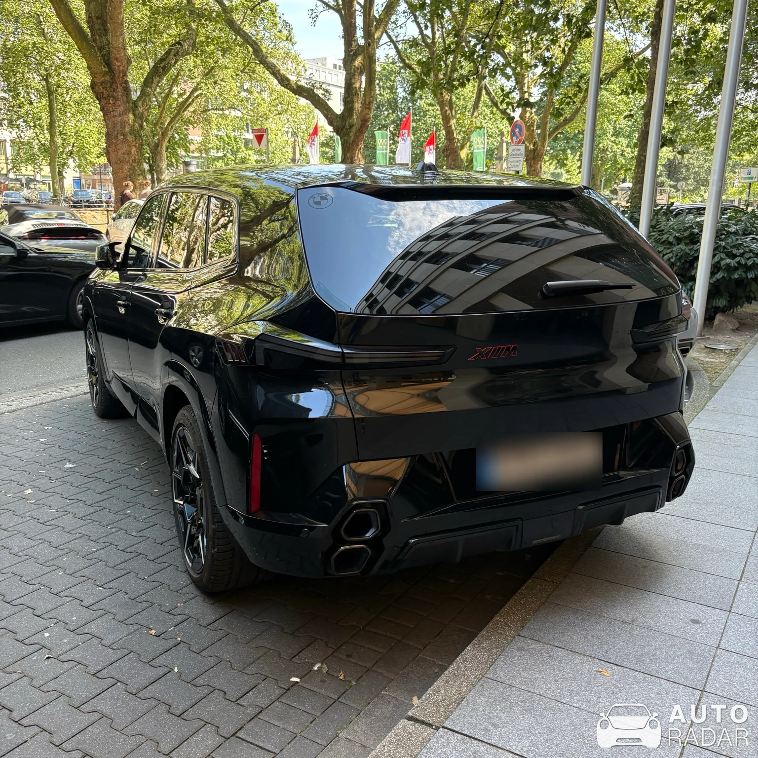 BMW XM G09 Label spotted in Düsseldorf