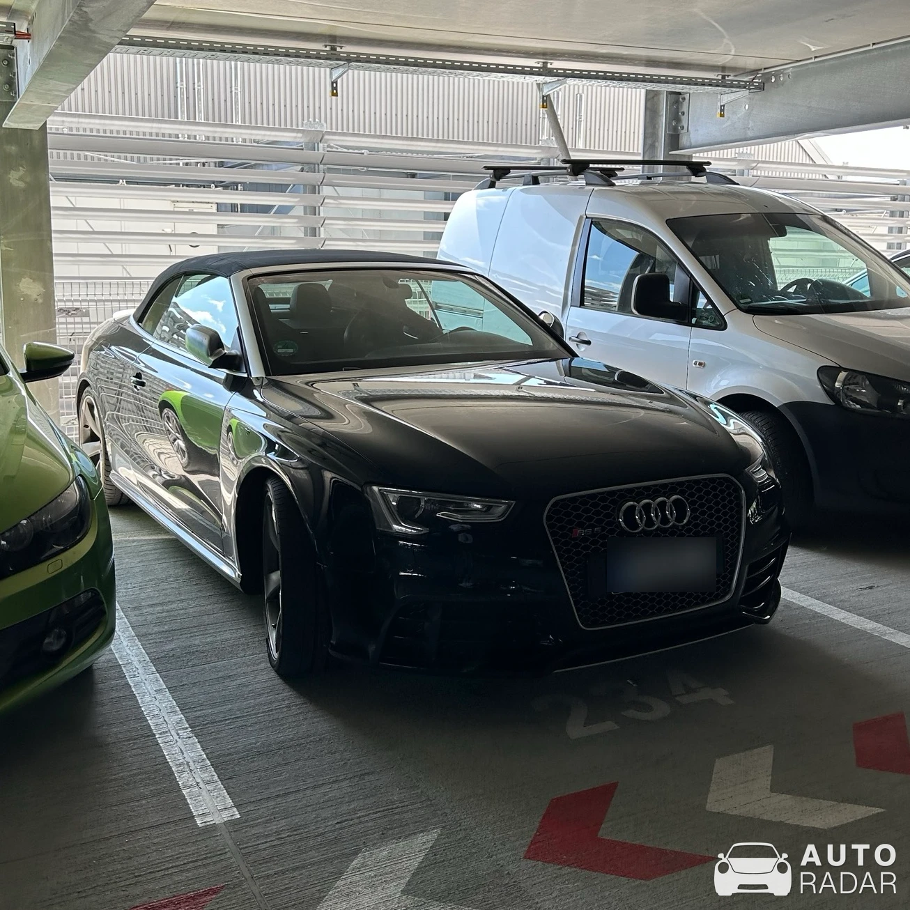 Audi RS5 Cabriolet B8 spotted in München