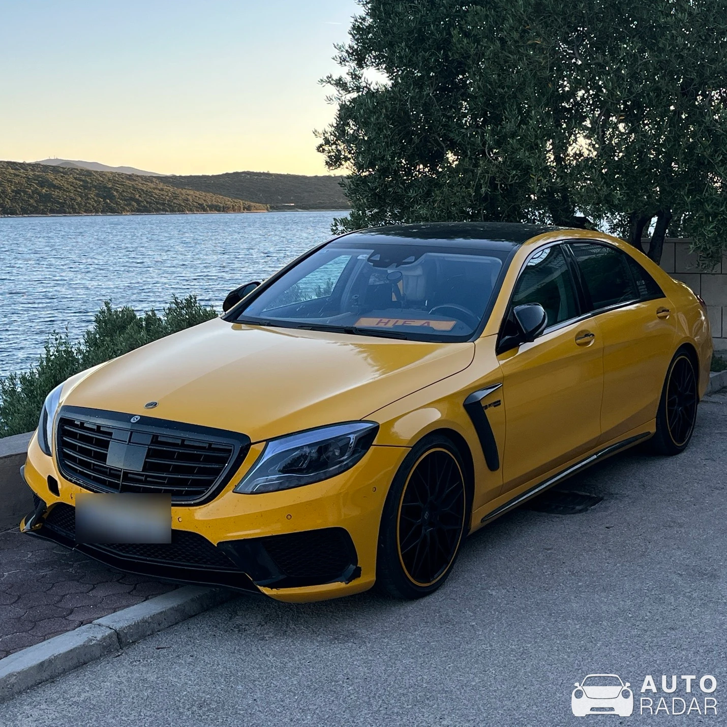Mercedes-AMG Brabus S 63 V222 2017 spotted in Neum