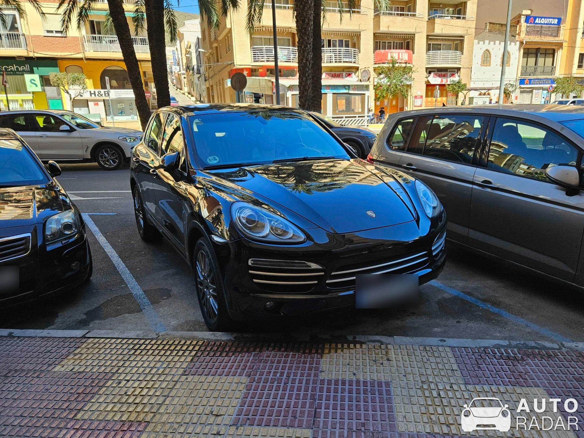 Porsche Cayenne Diesel spotted in Cullera