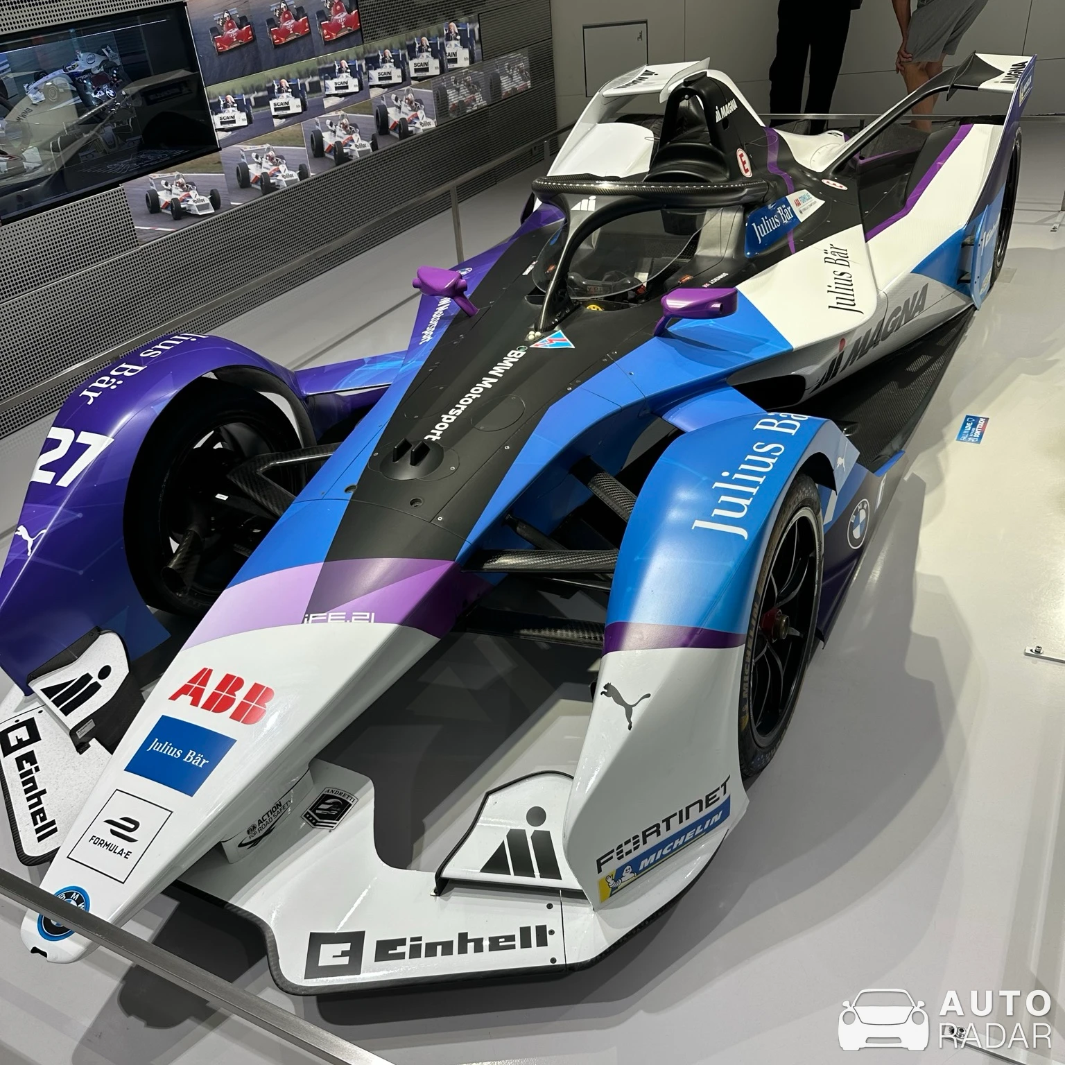 BMW iFE.21 Formula E Gen2 spotted in München