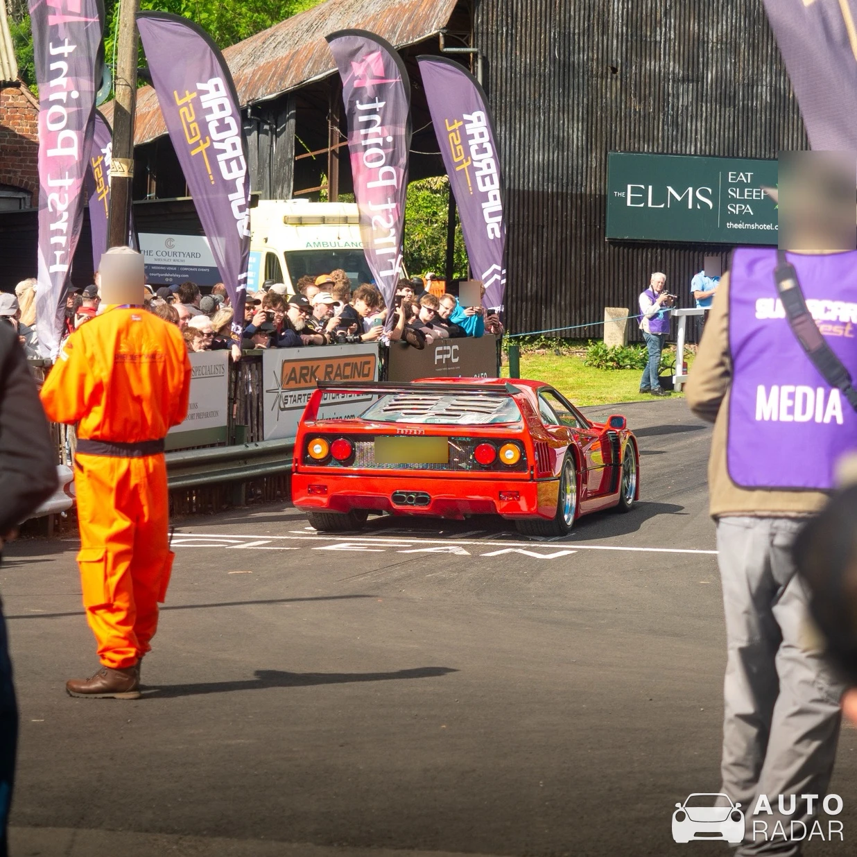 Ferrari F40 GT spotted in Bromsgrove