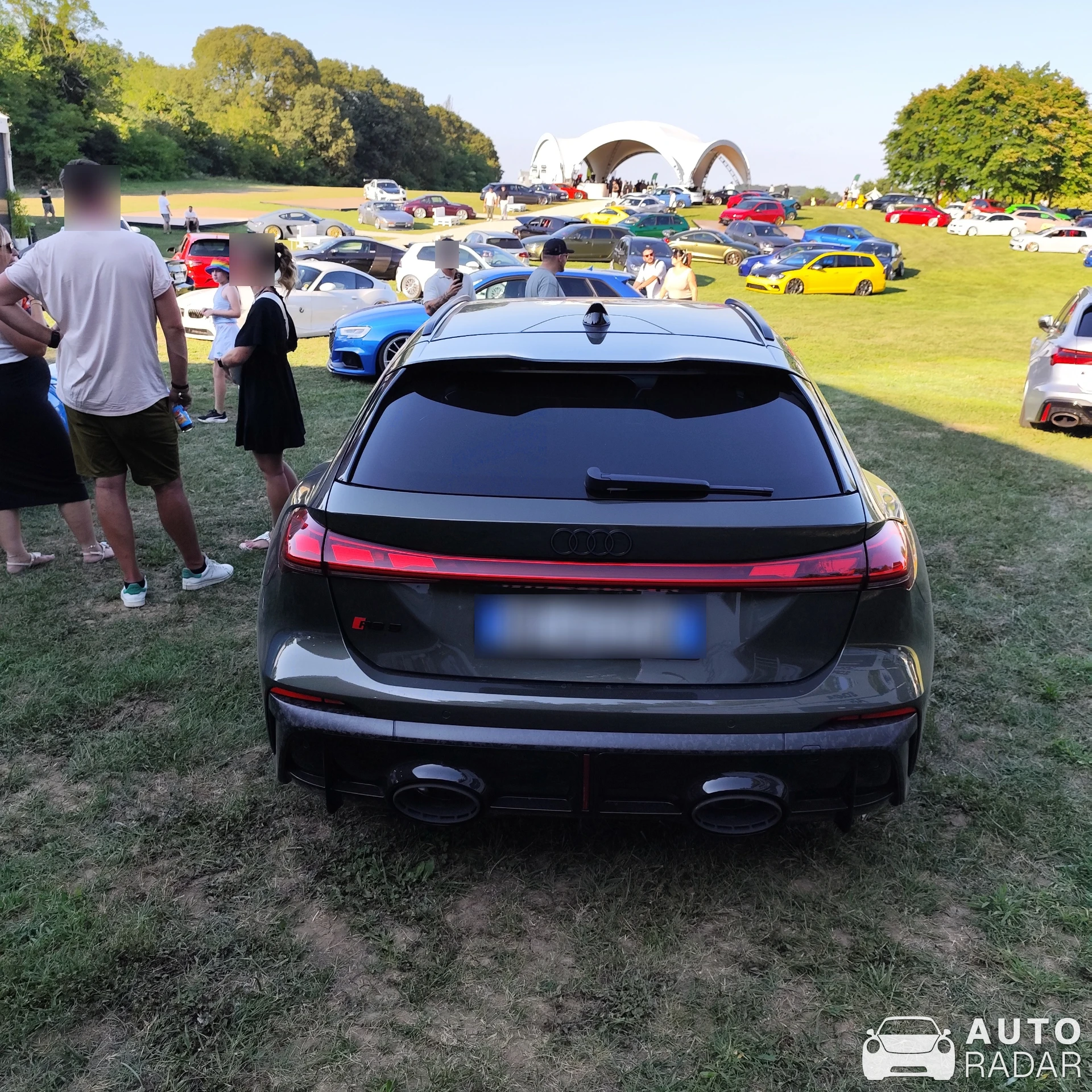 Audi RS4 Avant B9 spotted in Monzambano, Italy