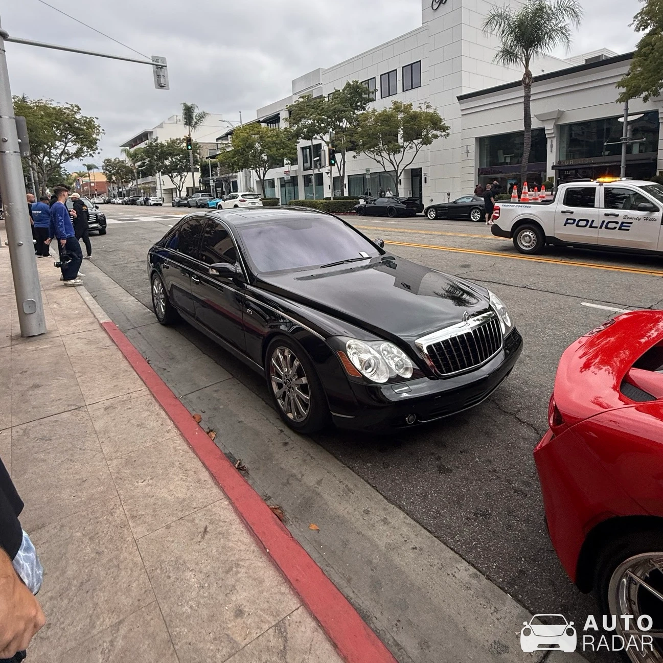 Maybach 57 S spotted in Beverly Hills