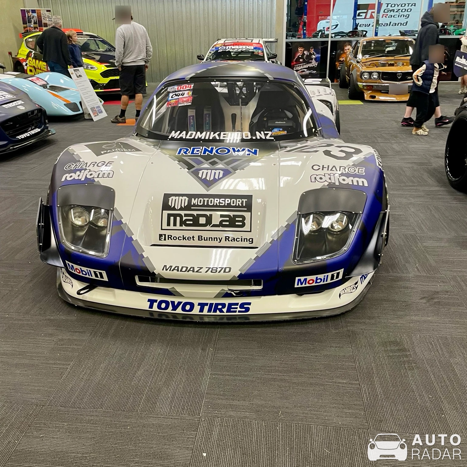 Mazda 787D spotted in Te Kauwhata