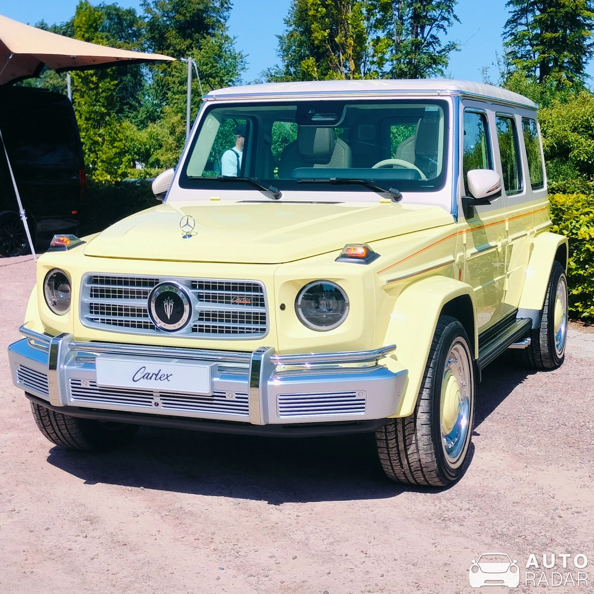 Mercedes-AMG G 63 Carlex Vintage spotted in Båstad