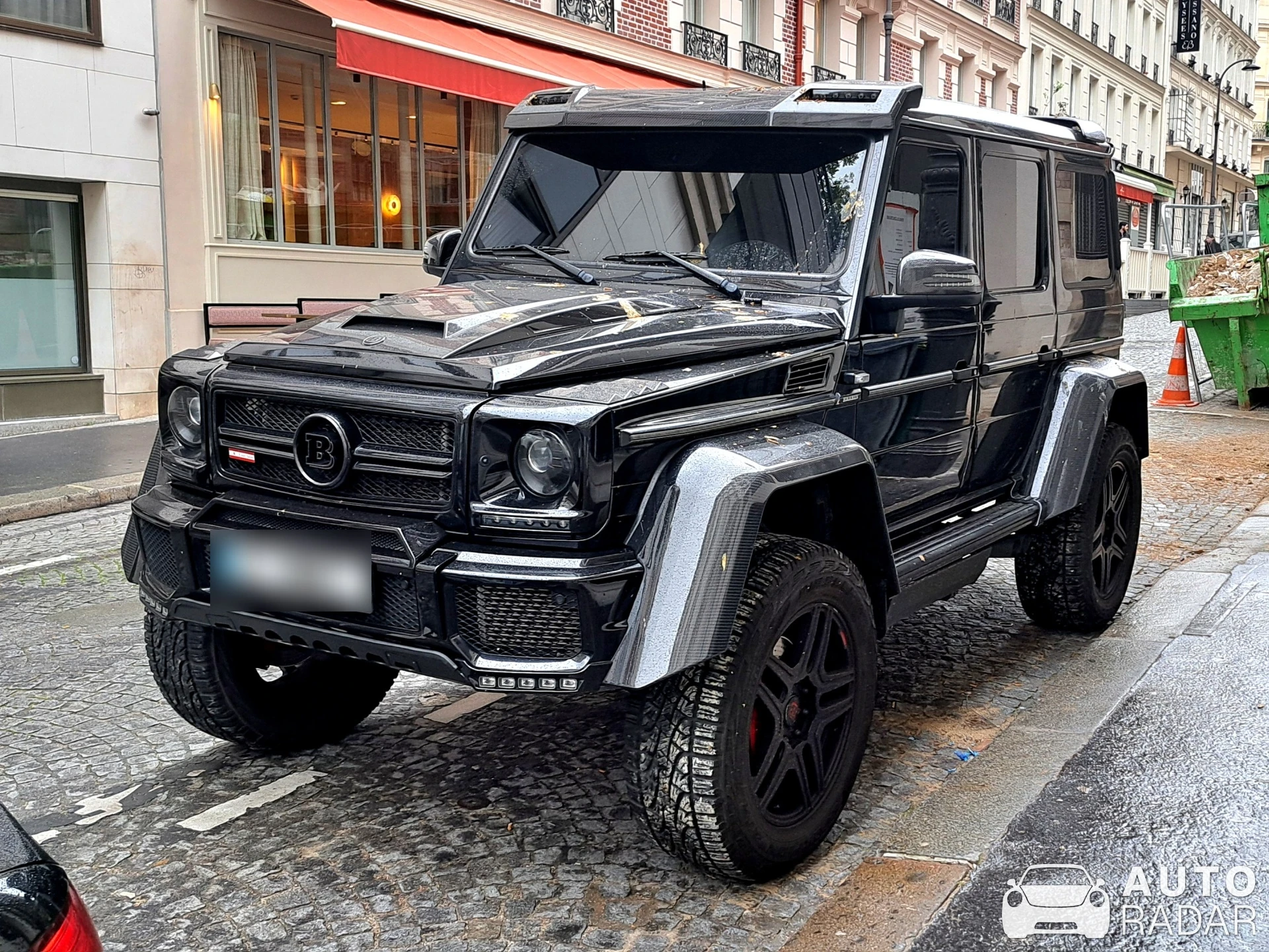 Mercedes-AMG Brabus G 63 4x4² W463 spotted in Paris